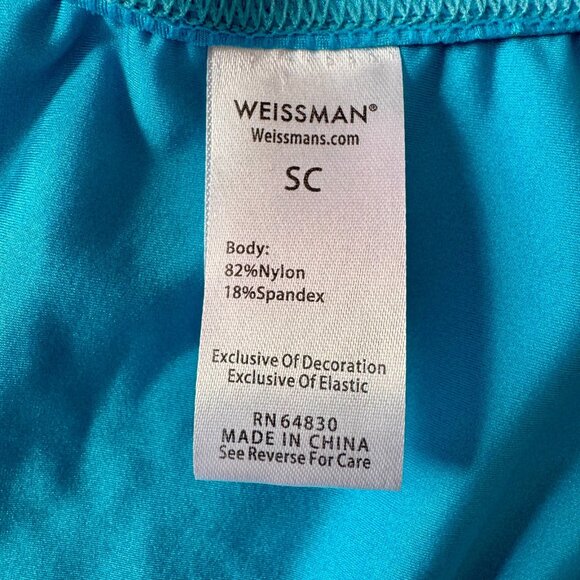 Weissman Dance Costume Small Child 6 6X Blue Purple Sequin Ballet Tap Jazz Dress - Picture 7 of 11